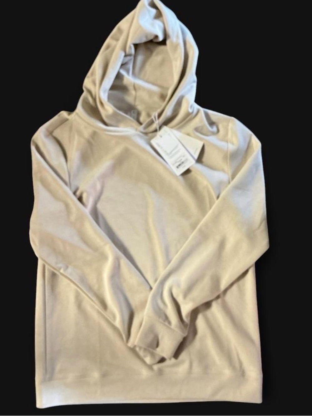 7 Diamonds Rev Hoodie NWT Medium Beige